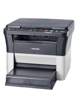 Kyocera ECOSYS FS-1020MFP Multi-Function Monochrome Laser Printer (Black, White)